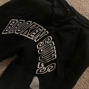 YOURS TURLY BROKEN SOULS SWEATPANTS